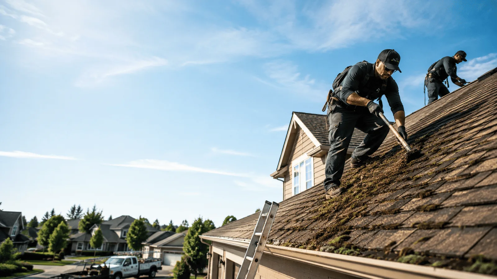 Roof Moss Removal in Edwardsburg, MI near me